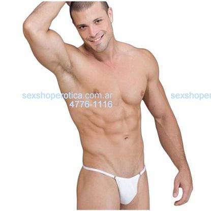 Tanga Blanca Hombre